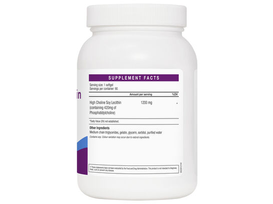 LAC TriAction Lecithin 1200mg 90 softgels