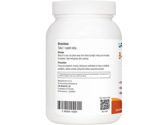 LAC B-Complex 50 Timed-Release 100Caplets