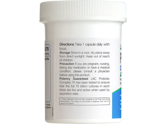 Probiotic Complex 75 Billion CFU - Extra Support