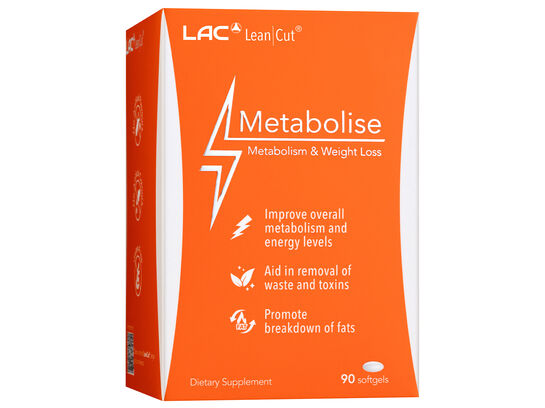 LAC LeanCut Metabolise 90 softgels