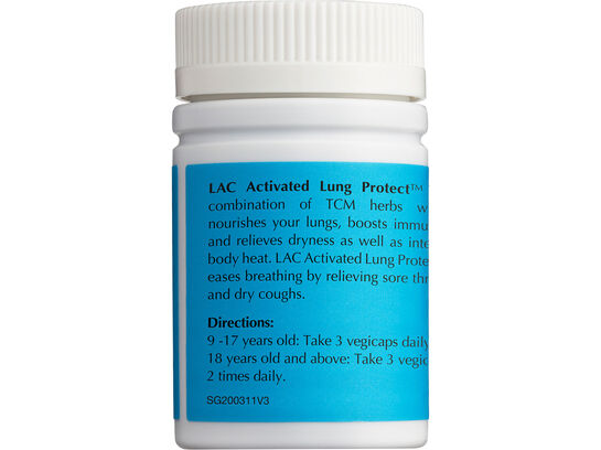 LAC ACTIVATED® LungProtect™ (120 Vegicaps)