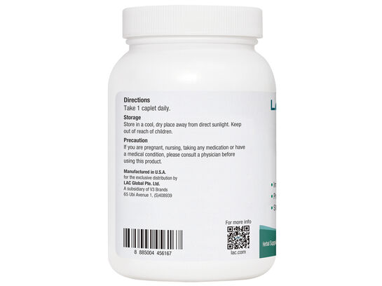 LAC Standardized TurmericCurcumin 1055mg 60 Caplets