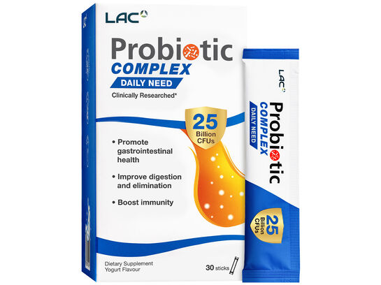 LAC Probiotic COMPLEX 25 Billion CFU 30 Powder sticks
