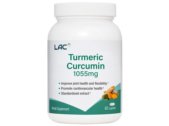 LAC Standardized TurmericCurcumin 1055mg 60 Caplets