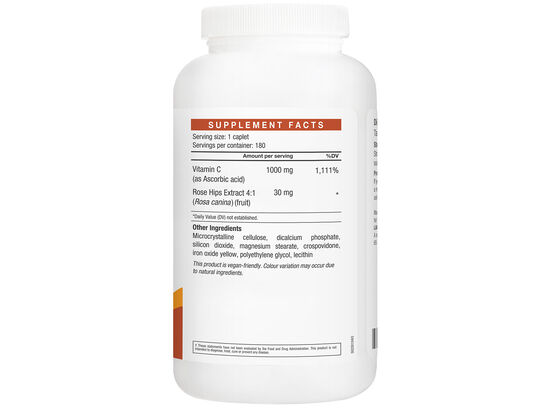 Vitamin C 1000mg Plus Rose Hips Timed-Release