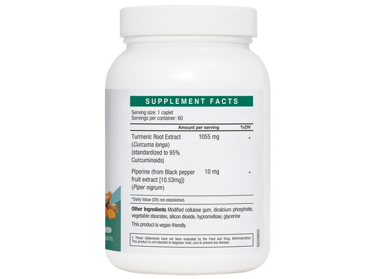 LAC Standardized TurmericCurcumin 1055mg 60 Caplets