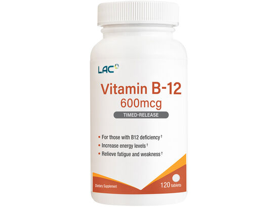 Vitamin B-12 600mcg Timed-Release