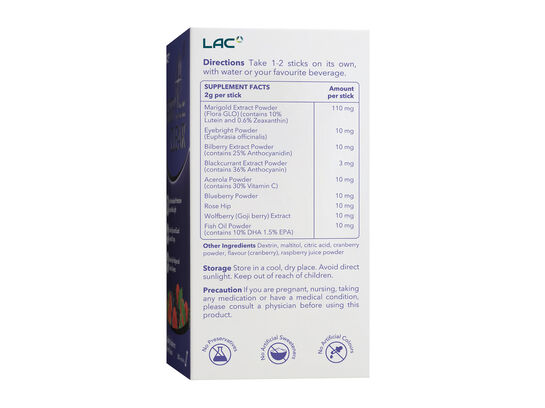 LAC EYES BERRY CLEAR® (30 sticks)