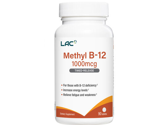 LAC Methyl B-12 1000mcg TR  90 tablets