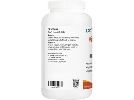 Vitamin C 1000mg Plus Rose Hips Timed-Release