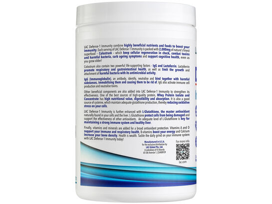 LAC Defense-1® Immunity - Potent Colostrum Complex (23g x 12 servings)