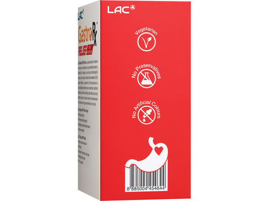 LAC GASTRORX® RELIEF ANTI-HEARTBURN (120 vegicaps)
