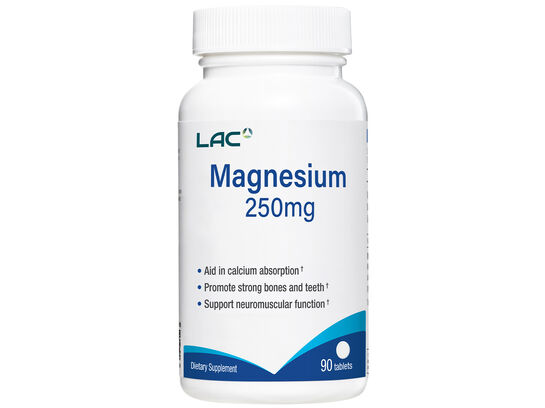 Magnesium 250mg 90 tablets