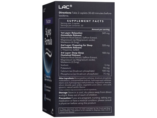 TriAction Sleep Formula - Tri-layer Sleep Technology