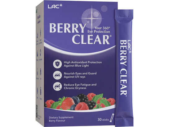 LAC EYES BERRY CLEAR® (30 sticks)