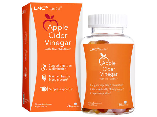 LAC Apple Cider Vinegar 60 gummies
