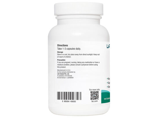 LAC Herbs Milk Thistle (100 vegicaps)