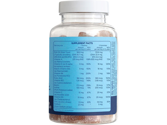 LAC Junior DHA Junior - Optimal Brain Development (60 gummies)