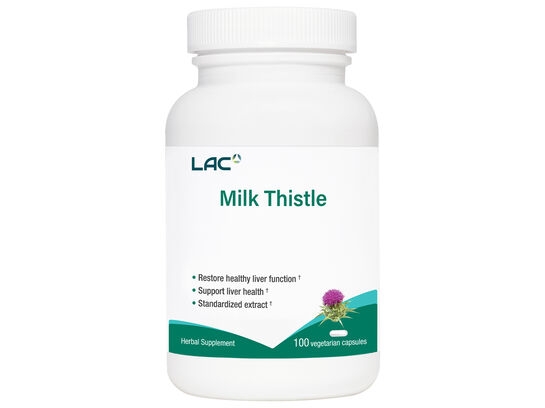 LAC Herbs Milk Thistle (100 vegicaps)