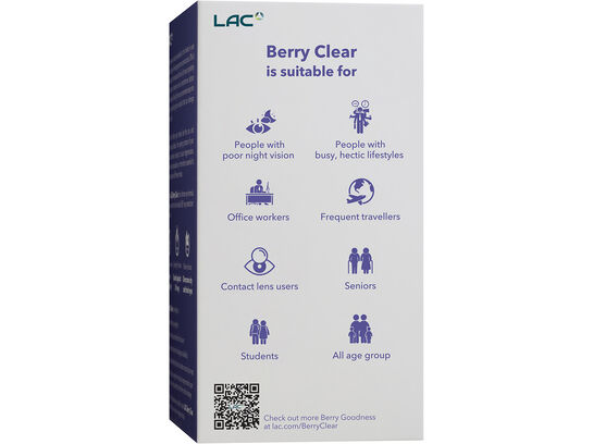 LAC EYES BERRY CLEAR® (30 sticks)
