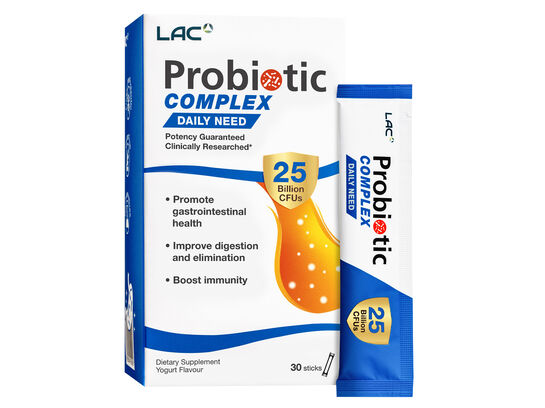 LAC Probiotic COMPLEX 25 Billion CFU 30 Powder sticks
