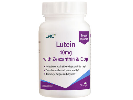 Lutein 40mg with Zeaxanthin & Goji