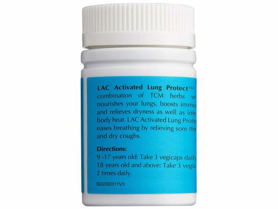 LAC ACTIVATED® LungProtect™ (120 Vegicaps)
