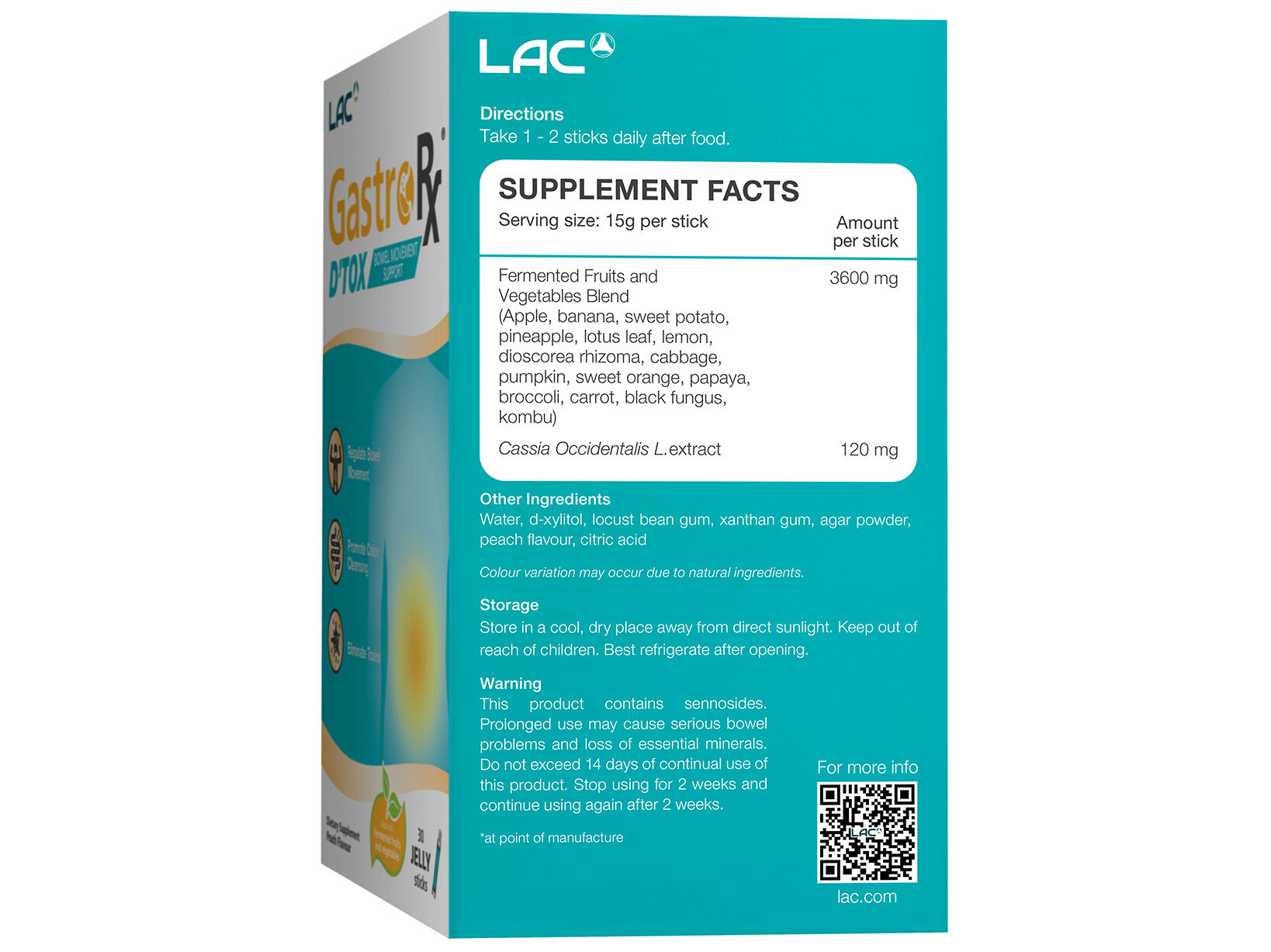 D'tox - Bowel Movement Support | LAC Singapore