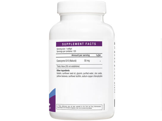 LAC Wellness CoQ-10 50mg (120 softgels)
