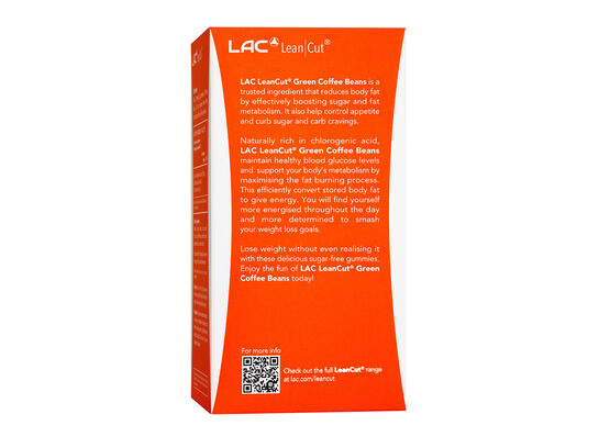 LAC Green Coffee Bean Body Fat Reduction 60 gummies