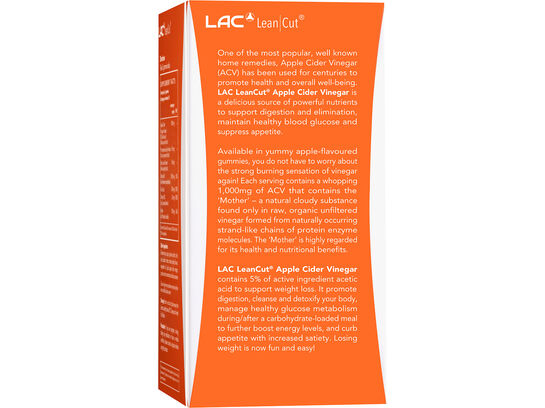 LAC Apple Cider Vinegar 60 gummies