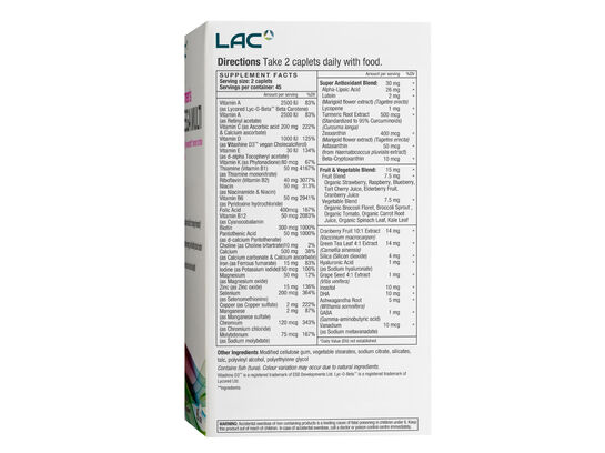 LAC Women’s Mega Multi TR 90 caplets
