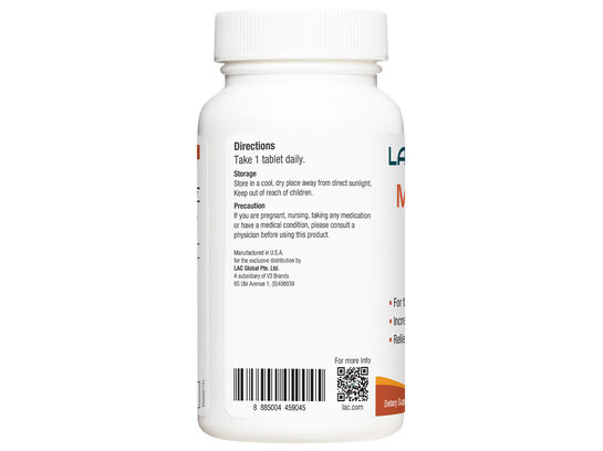  LAC Vitamins Methyl B-12 600mcg Timed-Release (90 tablets)