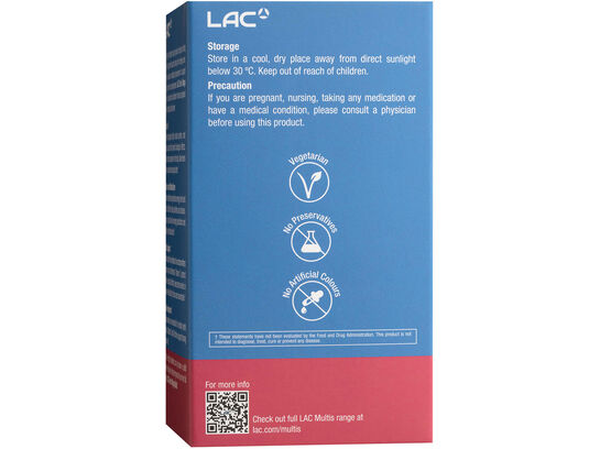 LAC MULTI Teen's MEGA MULTI (180 caplets)