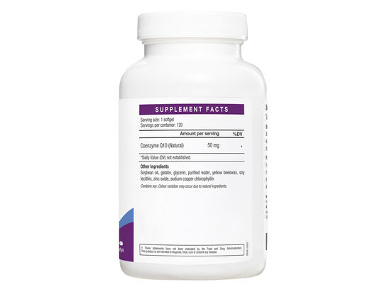 LAC Wellness CoQ-10 50mg (120 softgels)