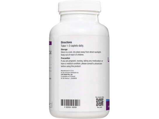 LAC L-Arginine + L-Citrulline Complex 1000mg (120 caplets)