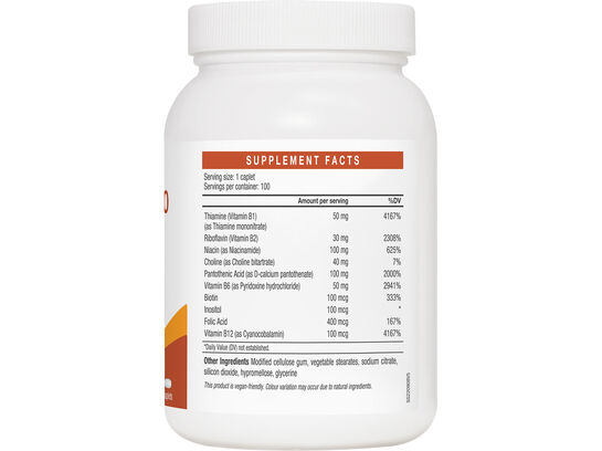  LAC B-Complex 100 Timed-Release (100 caplets)