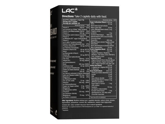 LAC Men's Mega Multi (90 caplets)