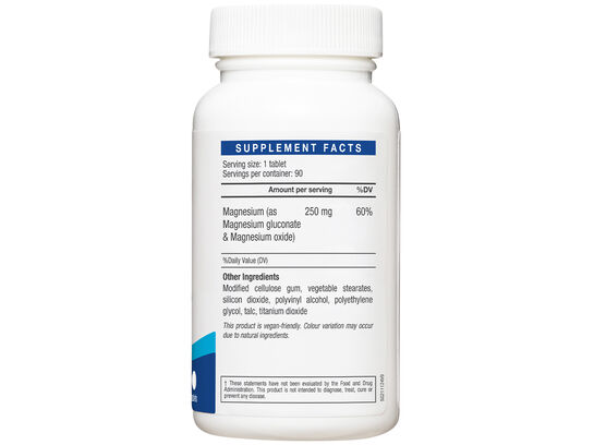 Magnesium 250mg 90 tablets