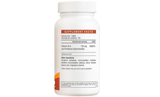  LAC Vitamin B-6 100mg (100 tablets)
