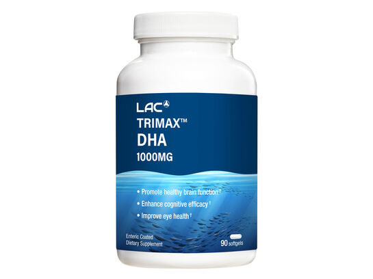 LAC Trimax DHA 1000mg 90 Softgels |  LAC Singapore