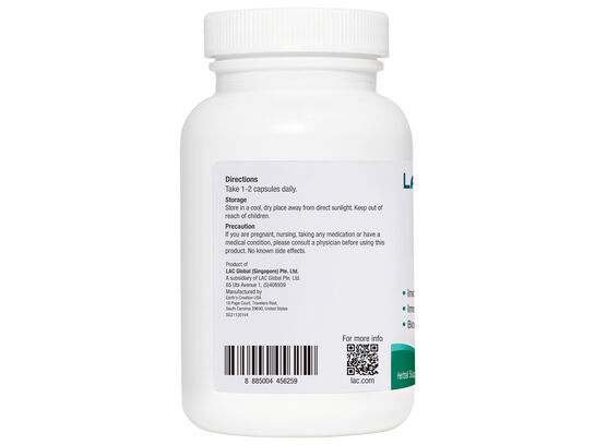 LAC Triple Ginseng Root 90 vegetarian capsules