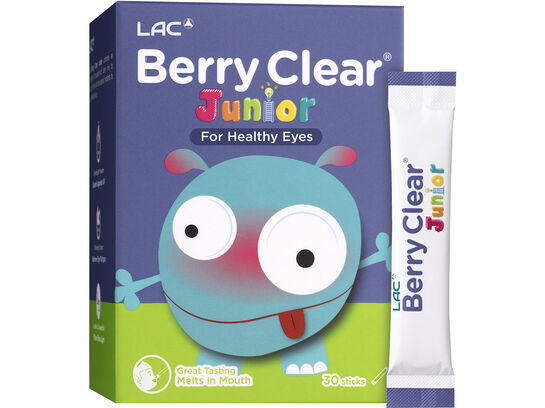 LAC Junior Berry Clear® Junior - Antioxidant-rich Eye Protection (2g x 30 powder sticks)