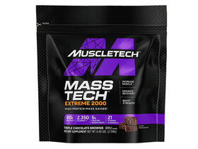 Mass Tech Extreme 2000 Triple Chocolate Brownie Flavour