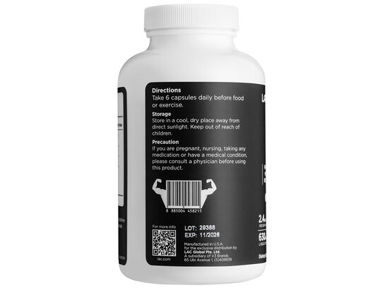 LAC BCAA 1800mg 240 Capsules