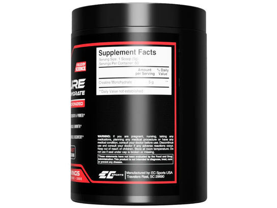  EC SPORTS CREATINE MONOHYDRATE UNFLAVORED (60 servings)