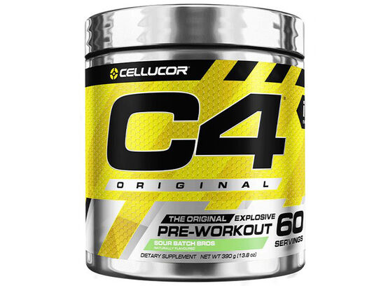 C4 Pre WorkOut Sour Batch Bros	60 servings