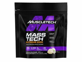Mass Tech Extreme 2000 Vanilla Milkshake Flavour