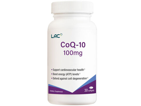  LAC WELLNESS CoQ-10 100mg (30 softgels)