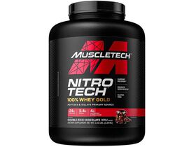 NITROTECH 100% WHEY GOLD DOUBLE RICH CHOCOLATE FLAVOUR